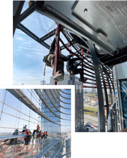 vetical endüstriyel hizmetler, endüstriyel temizlik, endüstriyel dağcılık, iple erişim, yüksek işler, iple erişim hizmetleri, anadolu yakası iple erişim firmaları, anadolu yakası endüstriyel dağcılık firmaları 